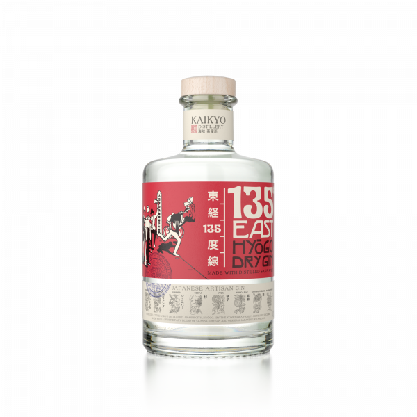 135° East Hyogo Dry Gin 70 cl