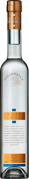 Paesanella Grappa Barolo 50 cl