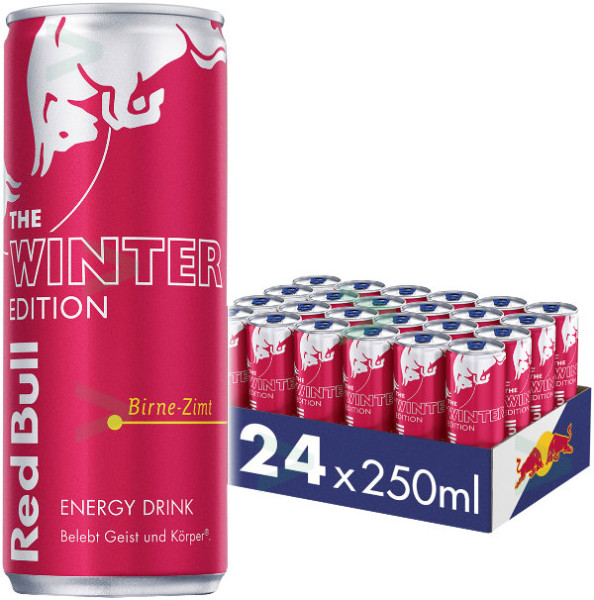 Red Bull Winter Edition Birne-Zimt 250 ml