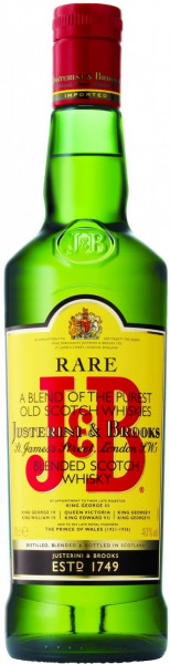 J&B Rare Blended Scotch Whisky 70 cl