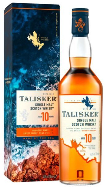 Talisker 10 Jahre Single Malt Scotch Whisky 70 cl