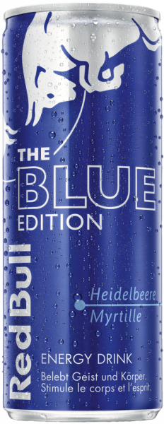 Red Bull Blue Edition Energy Drink Heidelbeere 250 ml
