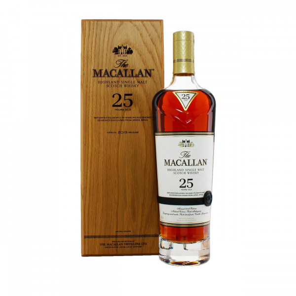 The Macallan 25 years Sherry Oak 2020 Release 70 cl