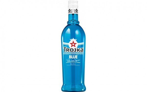 TROJKA Vodka Blue Likör 70cl / 20% Vol.