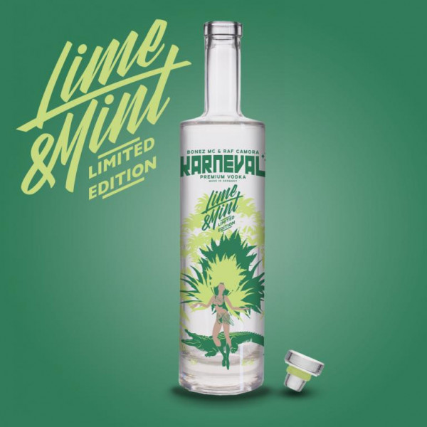 Bonez MC & RAF Camora Karneval Vodka Lime & Mint 38% 50cl