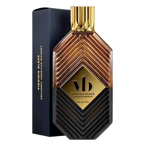 Virginia Black American Whiskey by Drake 75 cl