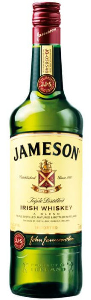 Jameson Irish Whiskey 70 cl