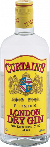 Curtains London Dry Gin 70 cl