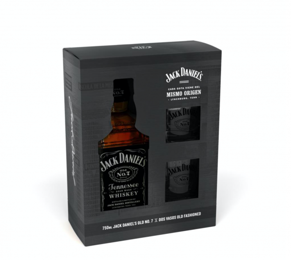 Jack Daniel’s Tennessee Whiskey mit Gläser