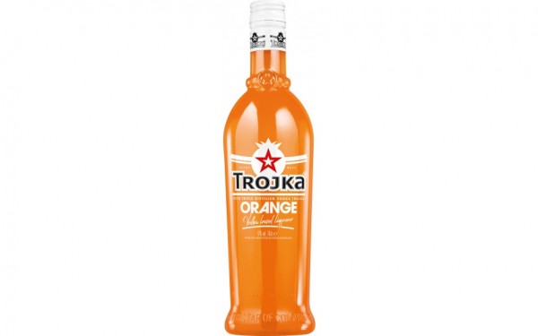 TROJKA Vodka Orange Likör 70cl / 17% Vol.