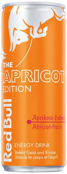 Red Bull Apricot Edition Aprikose & Erdbeere 250 ml